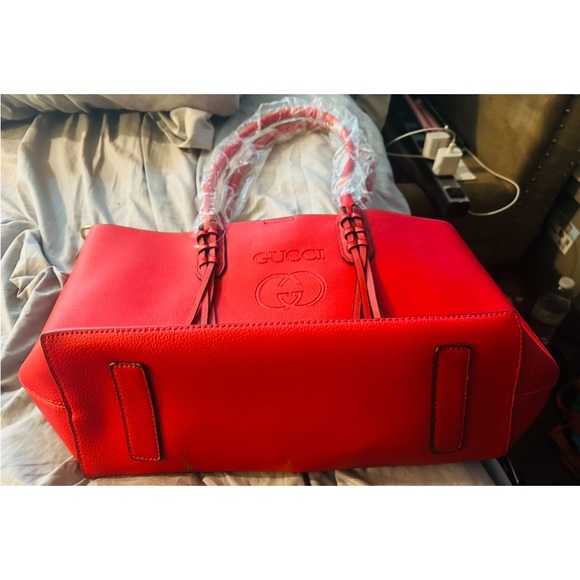 Gucci large red tote new - Picture 5 of 5